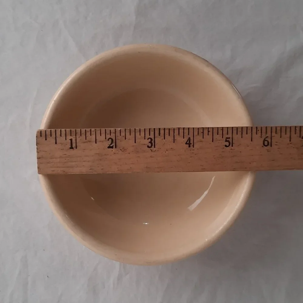 SOLD RARE Four Vintage 1945 Wallace China Cereal Bowls - Picture 5 of 6